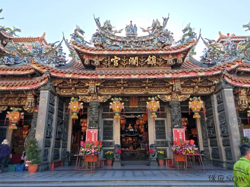 大甲鎮瀾宮是台灣中部的媽祖信仰重鎮。(圖／NOWnews記者柳榮俊攝2021.3.4)