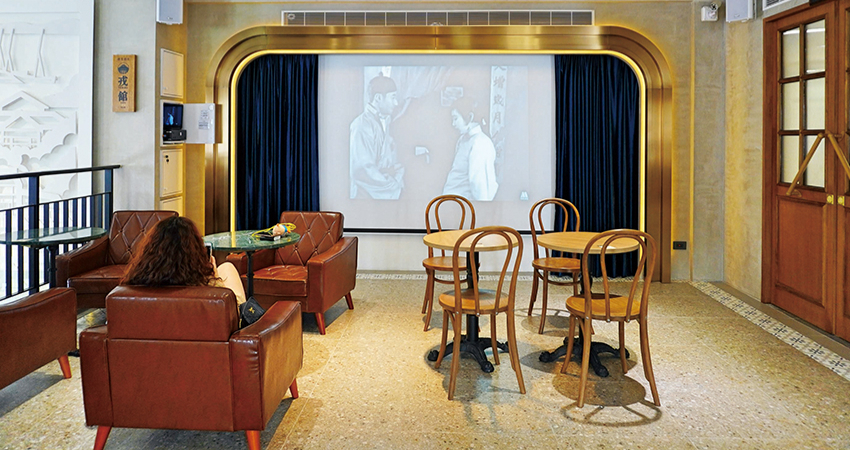 ▲復刻1930年代洋房風格的戎館，是日治時期台南4大戲院之一。（圖／TaipeiWalker）