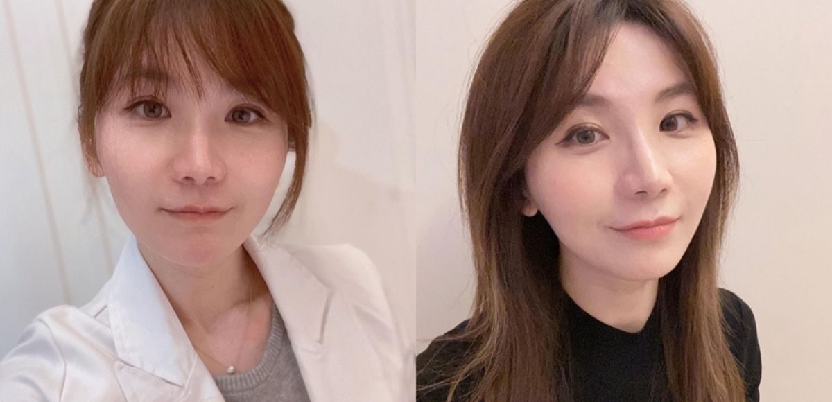  ▲以一支防疫影片爆紅的美女醫師許書華，被鄉民封為「防疫女神」。（圖／合成自許書華IG）