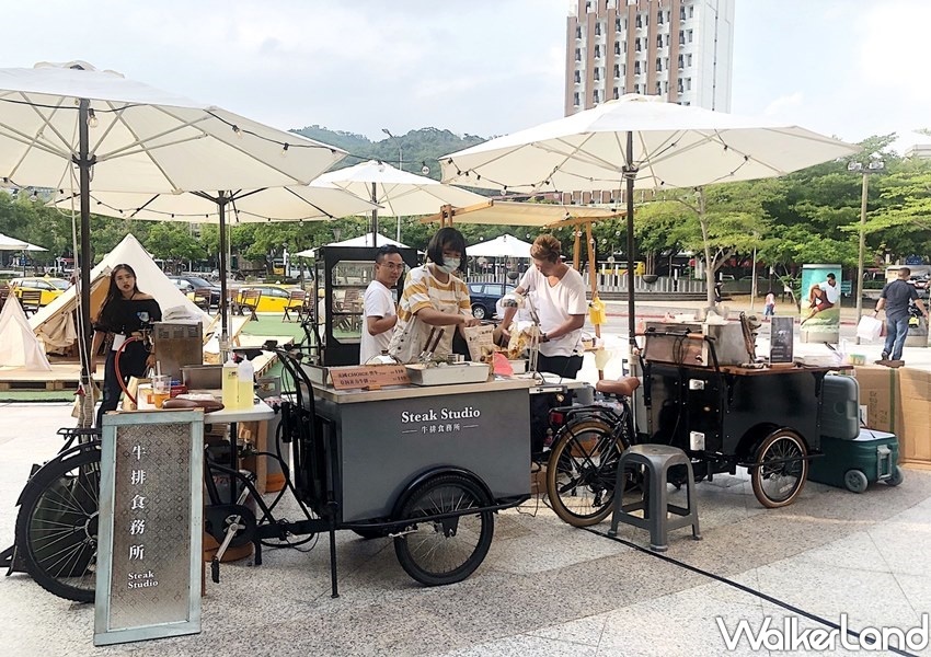 ▲「美麗華百樂園」再次攜手堪稱最強市集「綠美丘」團隊合作，以都市野營2.0「城市輕野營市集」為主題，再次打造大直人最Chill的散步景點。（圖／WalkerLand）