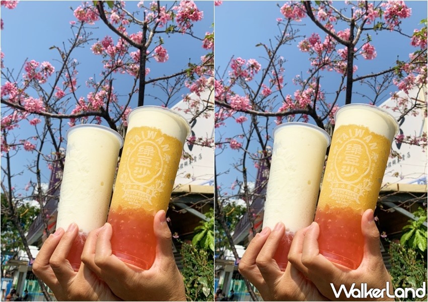 ▲「春櫻雲朵」是以香甜的牛奶搭配春櫻晶球，用單純的搭配打造飲料控的入門款。（圖／WalkerLand）