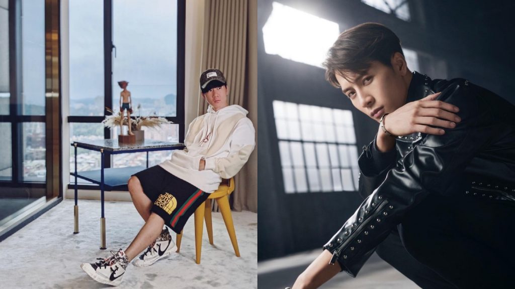 ▲林俊傑（左）開箱4億豪宅。（圖／林俊傑IG、王嘉爾IG） 