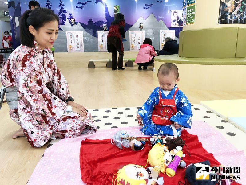 打造動漫風成長饗宴 新北市圖寶寶抓周活動吹「鬼滅」風