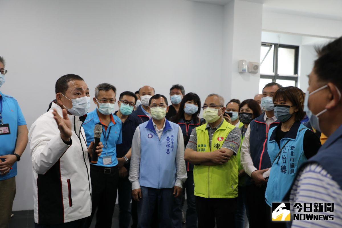 ▲新北市長侯友宜今1日特別視察樹林生命紀念館二期新建工程及其周邊道路改善情況。（圖／記者陳志仁攝，2021.04.01）