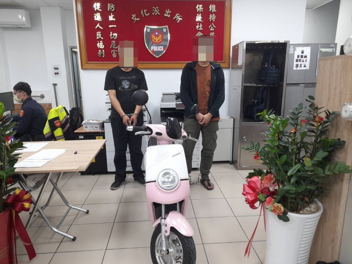 ▲警方通知女失主說車子找到了，菲籍的女移工還以為警方騙她。她說因為如果在菲律賓，車子早就被解體賣掉了！（圖／中壢分局提供）