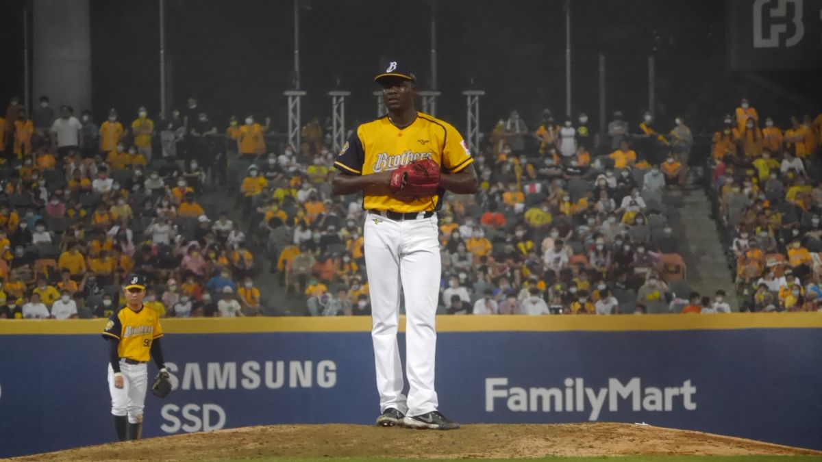 ▲中信兄弟德保拉。（圖／吳政紘攝）