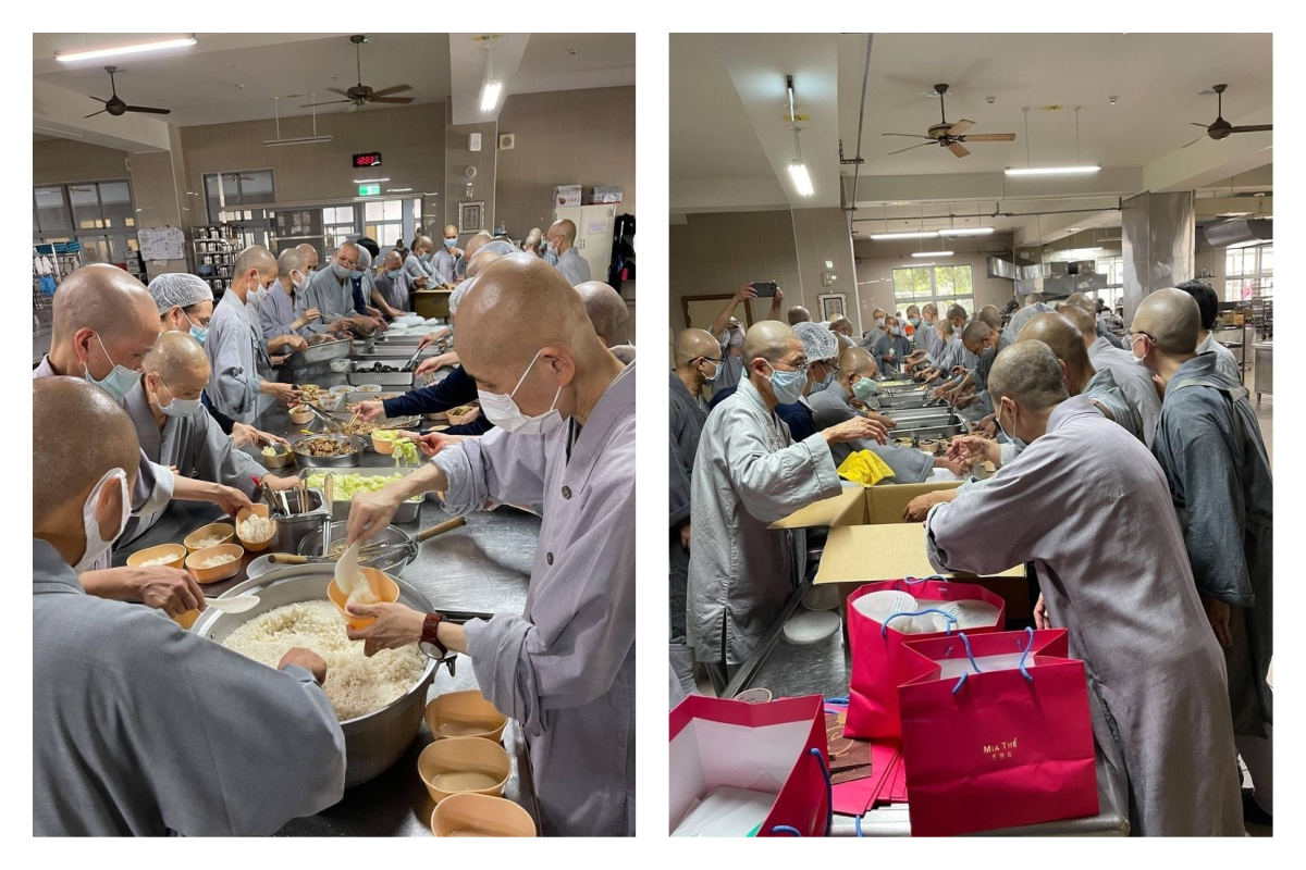 ▲台鐵太魯閣號發生重大出軌事故，慈濟動員包便當照曝光，引發網友熱議。（圖／翻攝自《爆廢1公社》臉書）