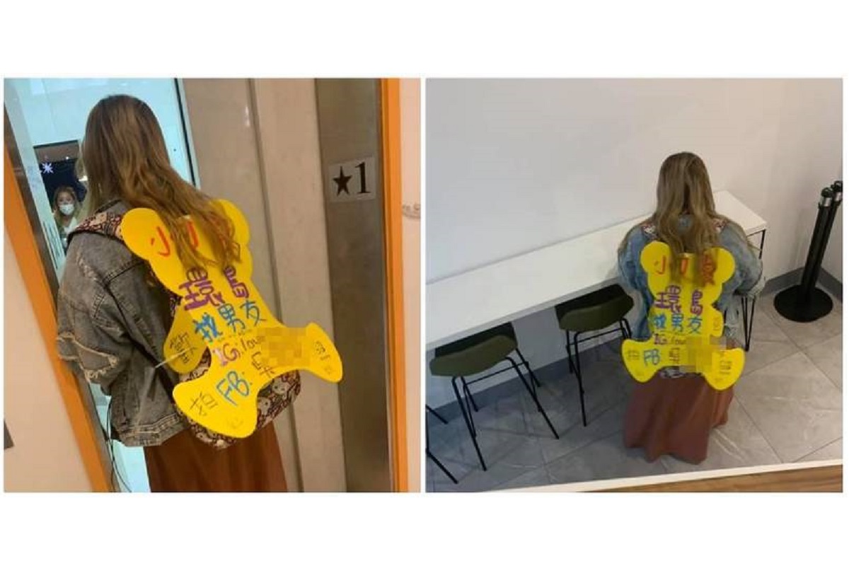 ▲一名高雄妹子騎車「環島找男友」，掀起暴動，不少人大讚「很可愛！」（圖／翻攝自爆廢公社）