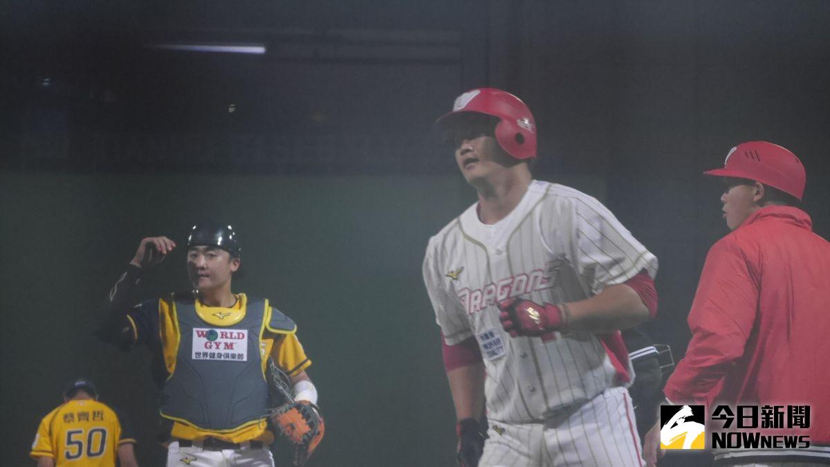 ▲味全龍隊蔣少宏。（圖／吳政紘攝）