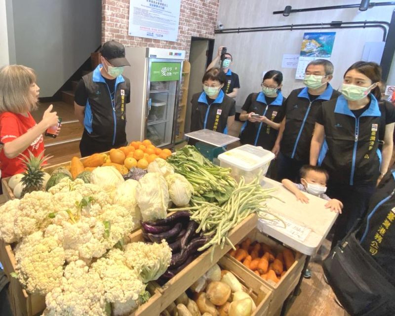 ▲台灣港務公司舉辦為愛再創食材力量活動。(圖/記者黃守作攝,2021.04.06)