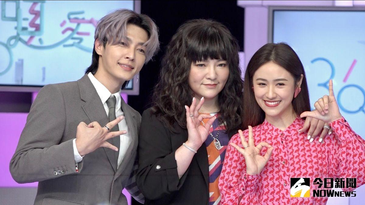 ▲炎亞綸（左起）、唐綺陽、吳姍儒節目邁入第二季。（圖／記者陳思誼攝）