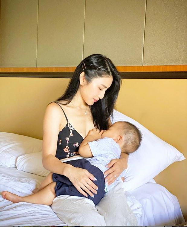 ▲林芊妤常分享育兒點滴。(圖/林芊妤臉書)