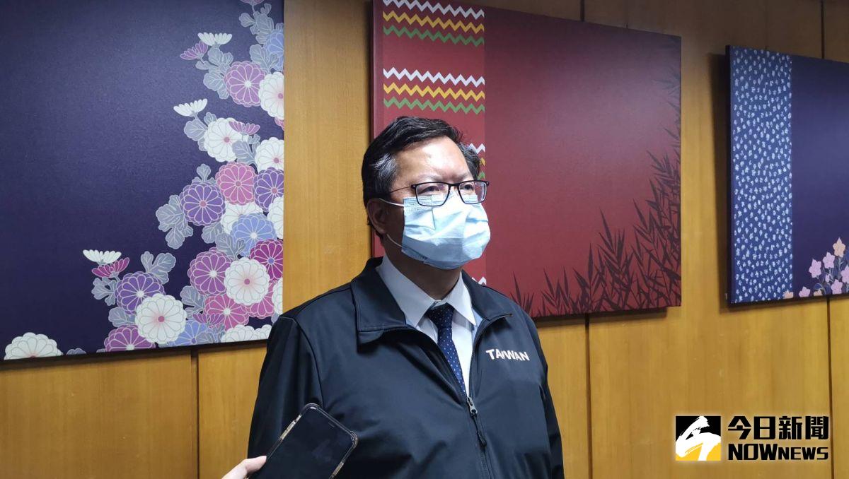 ▲鄭文燦表示，目前中央抗旱指揮中心並還沒有決定桃園要進入二階段限水，目前桃園正在全力做好備援的計畫。（圖／記者李春台攝，2021.04.07）