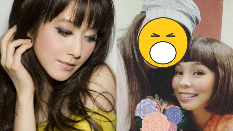▲淡出歌壇8年,許慧欣(左圖)近照被公開。(圖/許慧欣、許哲珮臉書)