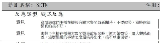 ▲觀眾投書。(圖/張齡予臉書)