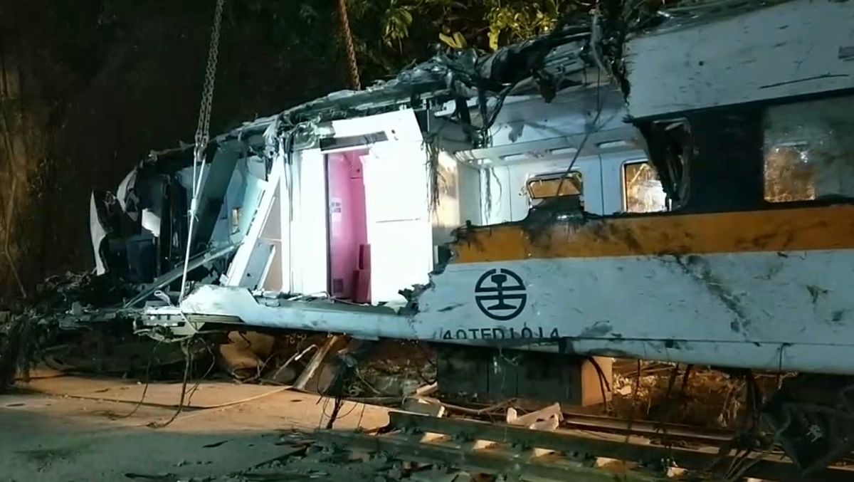 太魯閣事故車頭駕駛室全毀　逾6成罹難者是「站票」乘客