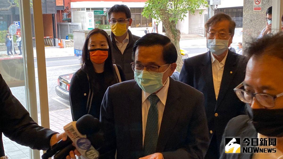 ▲前總統陳水扁透露，他聽從醫囑今（13）日將施打疫苗（資料照片／記者胡宥心攝，2021.04.08）