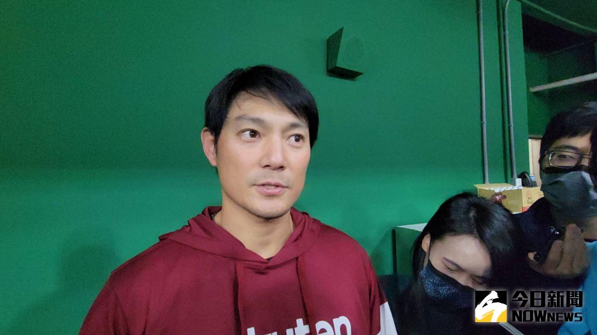 ▲樂天桃猿詹智堯。（圖／黃建霖攝）