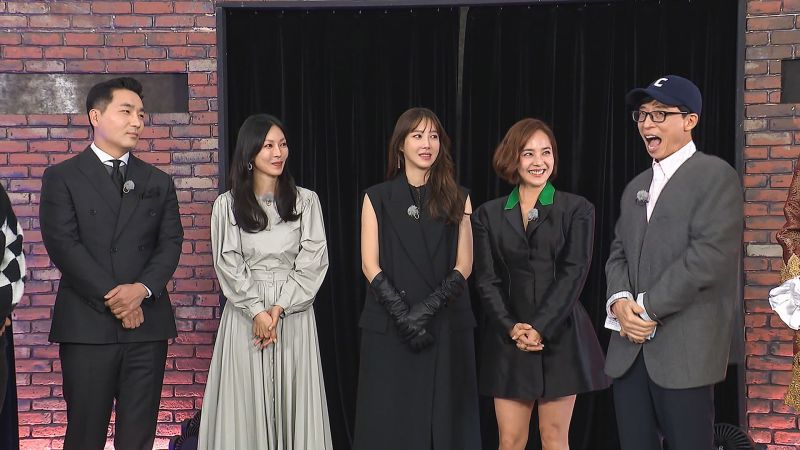 ▲河道權（左起）、金素妍、李智雅、柳真到《Running