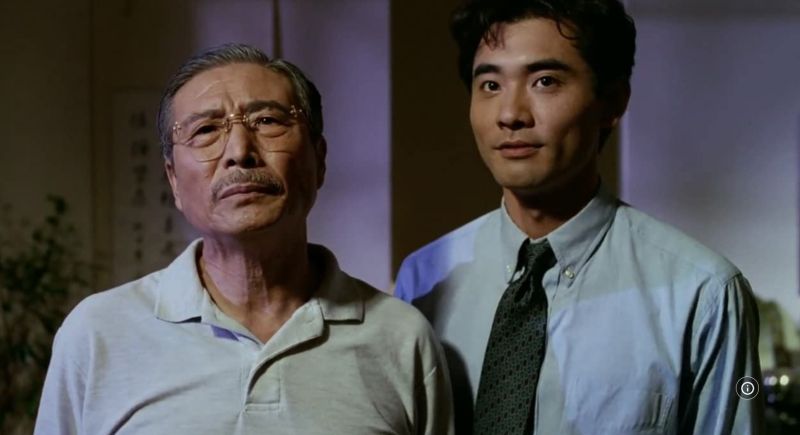 ▲《囍宴》裡郎雄(左)與趙文瑄。(圖/IMDb)