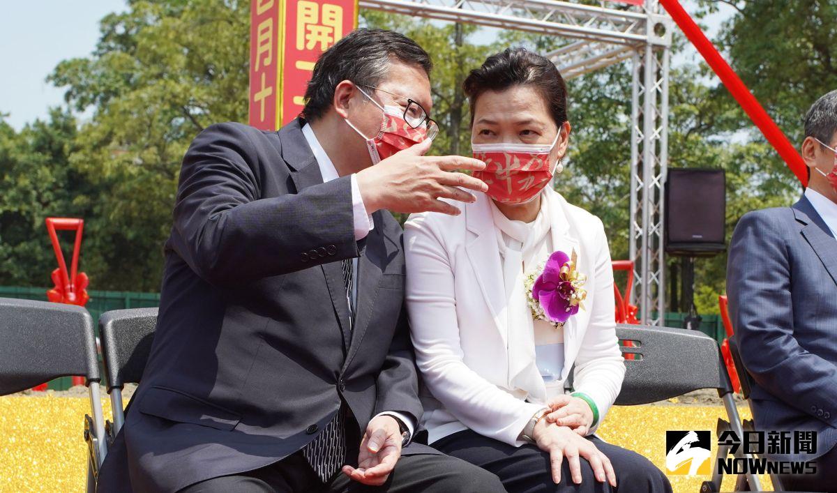 ▲鄭文燦表示，民進黨執政就是要把各種不同的價值做最好的安排，正面對話才能夠解決問題。（圖／記者李春台攝，2021.04.12）