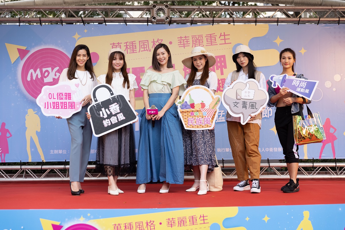 ▲藝人張棋惠以艋舺商圈店家服飾示範五種春季穿搭。（圖／資料照片）