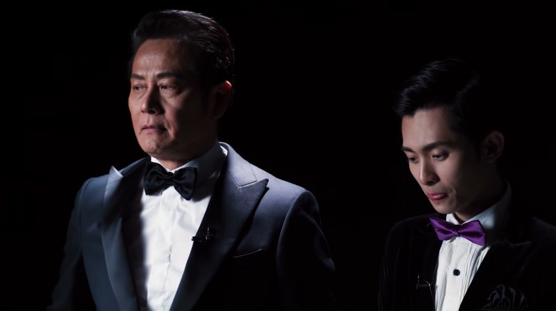 ▲徐乃麟(左)以不雅字眼怒罵博恩。(圖/)