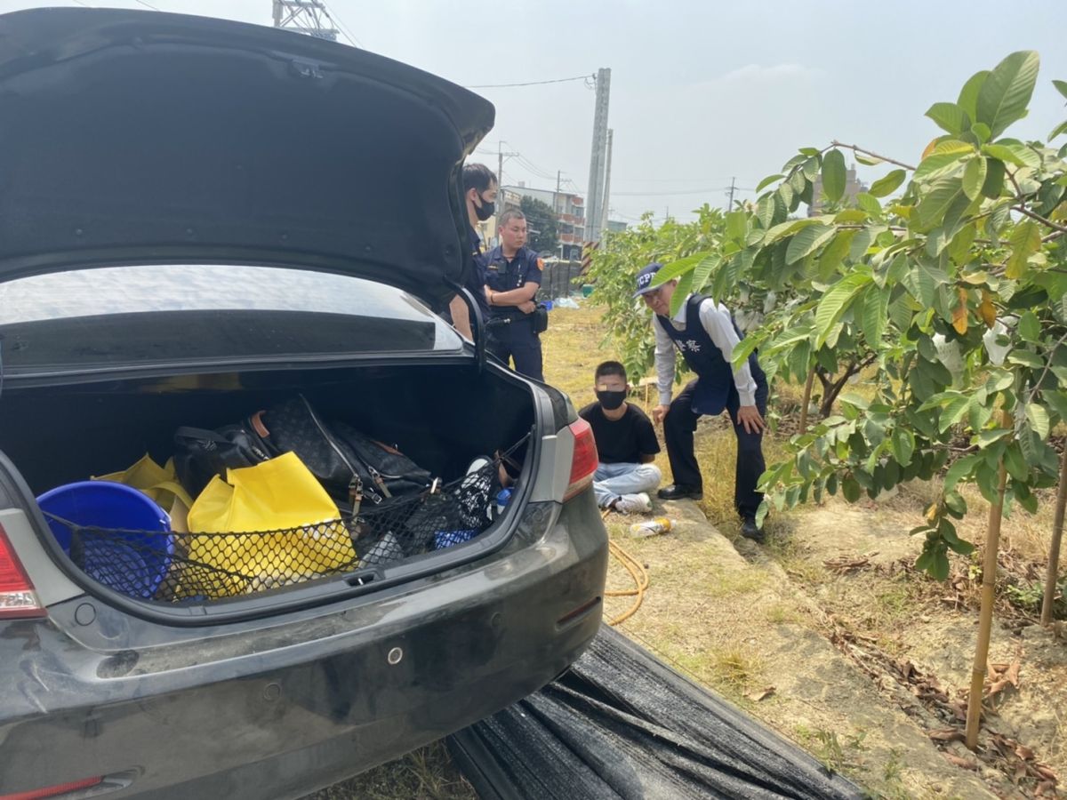 ▲4月13日凌晨仁武大景二街槍擊案，開槍嫌犯落網。（圖／翻攝畫面）