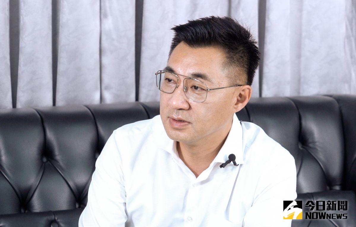 ▲身兼國民黨主席的立委江啟臣，抱怨執政黨未安排陶德使團與在野黨見面的舉動，無意間透露了國民黨在對美關係中的困境。（圖／NOWnews資料照片）