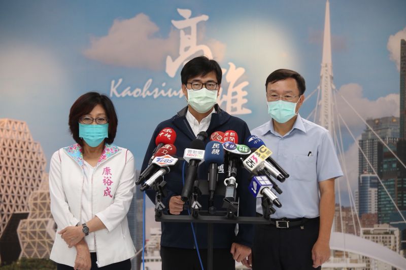 ▲高雄市長陳其邁呼籲市民朋友共體時艱,共度本次旱災難關,並對造成市民不便表達歉意。(圖/高雄市政府提供)
