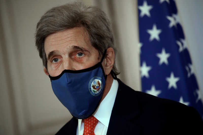 ▲曾任美國國務卿的拜登政府氣候特使凱瑞（John Kerry）說：「任何國家都不該因為雙邊分歧，阻礙生死攸關的跨國問題取得進展」。資料照。（圖／美聯社／達志影像）