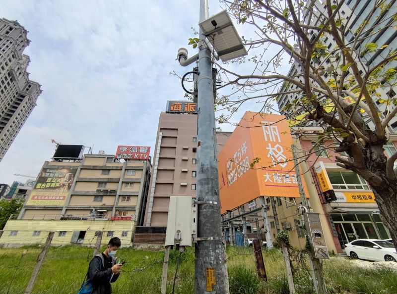 ▲中市強力監測空汙源 ， 空品微型感測器天羅地網建置，覆蓋率百分百。（圖／環保局提供）