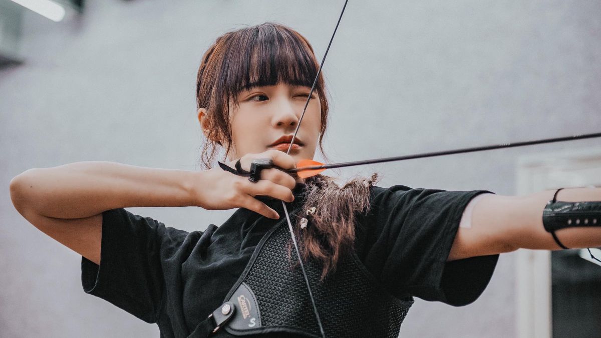 ▲吳心緹（如圖）假日和范姜彥豐還有其他好友一起到松菸玩，期間還化身陪玩姐姐，和范姜女兒玩得不亦樂乎。（圖／翻攝自IG@esther_xinti）