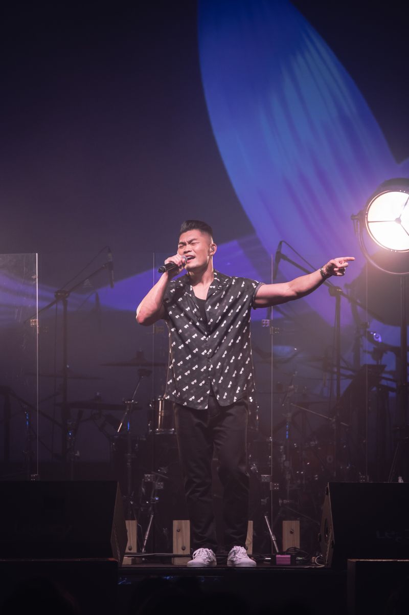 ▲李玖哲在演唱會上帶來許多經典歌曲,如《我會好好的》。(圖/寬宏藝術提供)