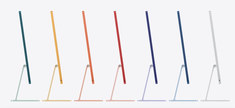 ▲這次蘋果春季發布會中的一大重點，就是「搭載全新M1晶片的桌上型 iMac」。（圖／翻攝自蘋果官網）
