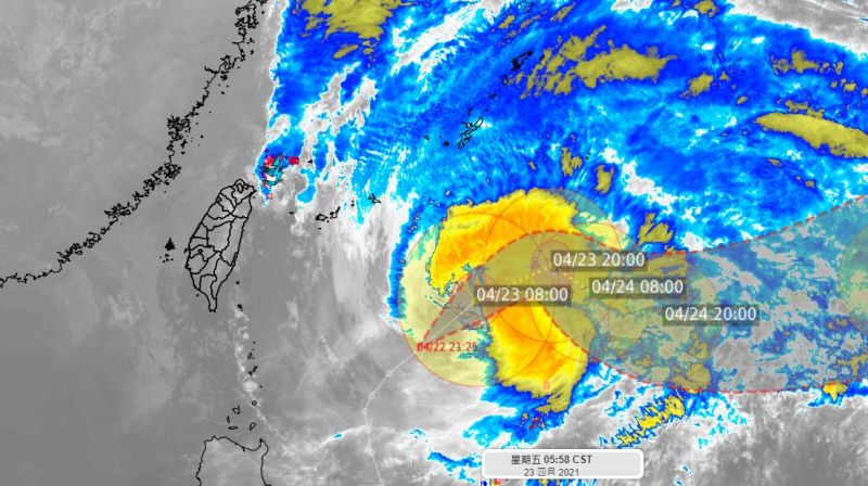 舒力基遠離台灣！東西降雨兩樣情　彭啟明曝下波降雨時機