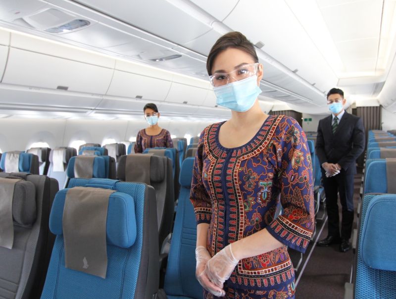 ▲新加坡航空表示，隨著各國開始施打疫苗，預估集團的客運運能將在年6月恢復到疫情前的27%。（圖／業者提供）