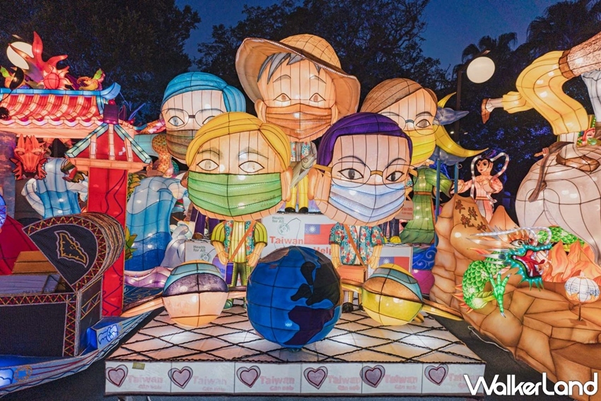 ▲從4/24開始至5/2，新竹孔廟廣場將集結超過300組競賽花燈展出。(圖/Taipei Walker提供)