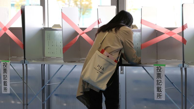 日本3場國會議員補選　執政黨自民黨全敗
