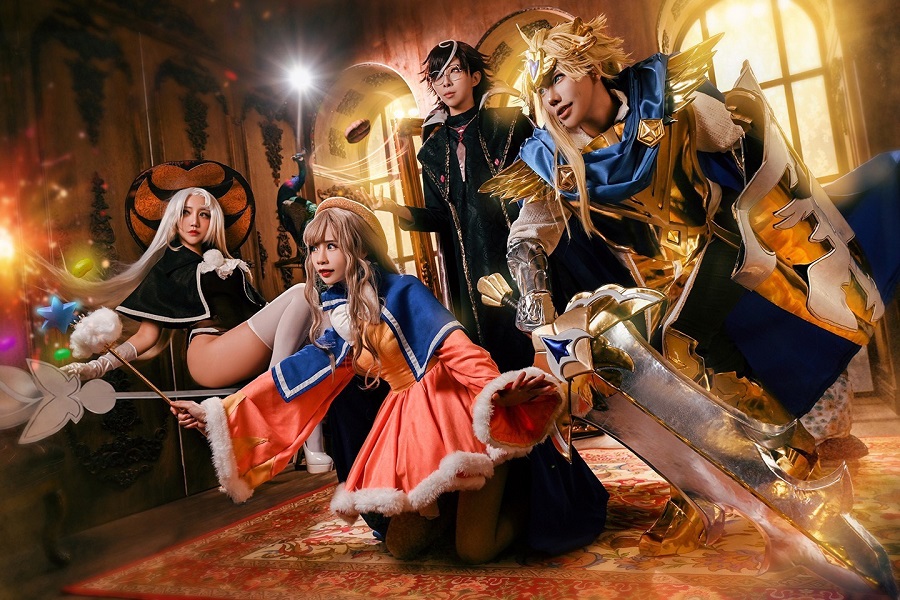 ▲粉絲們竟然Cosplay今（2021）年 1 月全球上線的《薑餅人王國》其中的薑餅人遊戲人物，其中更加碼還原不科學高衩。（圖／Coser提供）