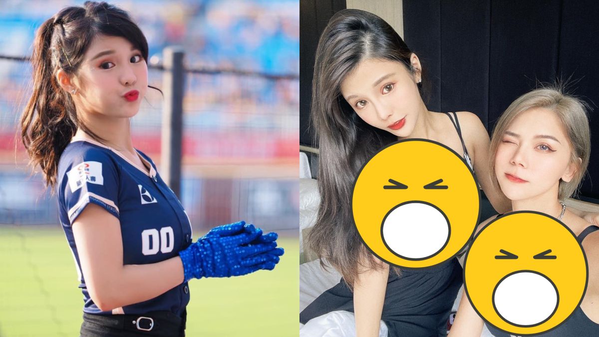 ▲啦啦隊女孩琳妲（左）、網紅蕾菈到高雄工作，兩人一早就分享清涼照。（圖／琳妲臉書）