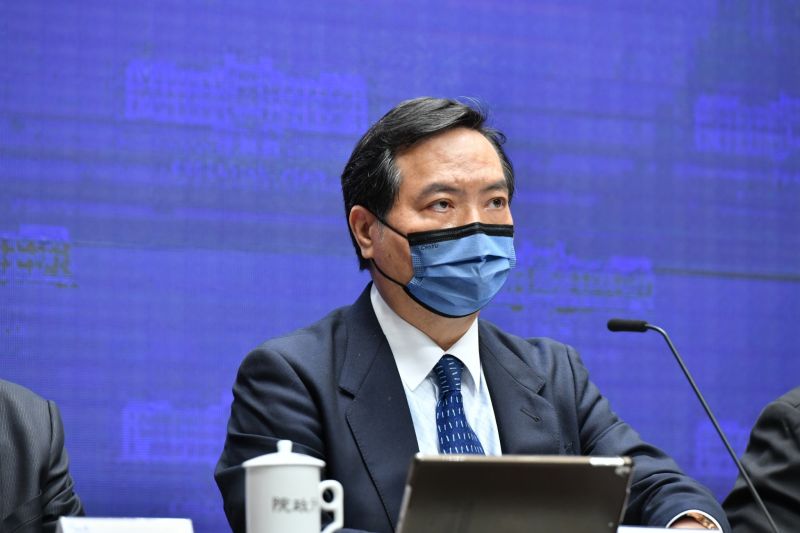 ▲行政院發言人羅秉成證實,政院與各部會確實有討論三級警戒延長,但沒有談到具體日期。(圖/行政院提供)