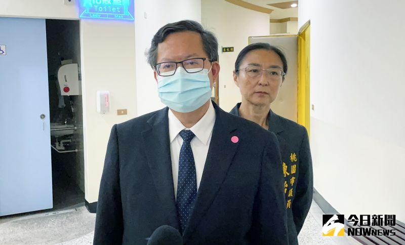 ▲鄭文燦強調,如何築起防火牆、避免社區感染的風險,確實是當務之急,他有信心中央與地方合作,一定可以把必要的防疫措施做到沒有破口。(圖/記者李春台攝,2021.04.29)