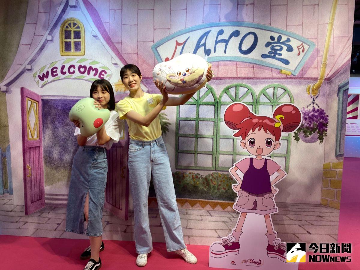 ▲「小魔女DoReMi」歡慶20周年， 快閃店魔幻現身台中新光三越，帶來許多獨家曝光動畫場景與限量商品（圖／記者金武鳳攝，2021.4.30)