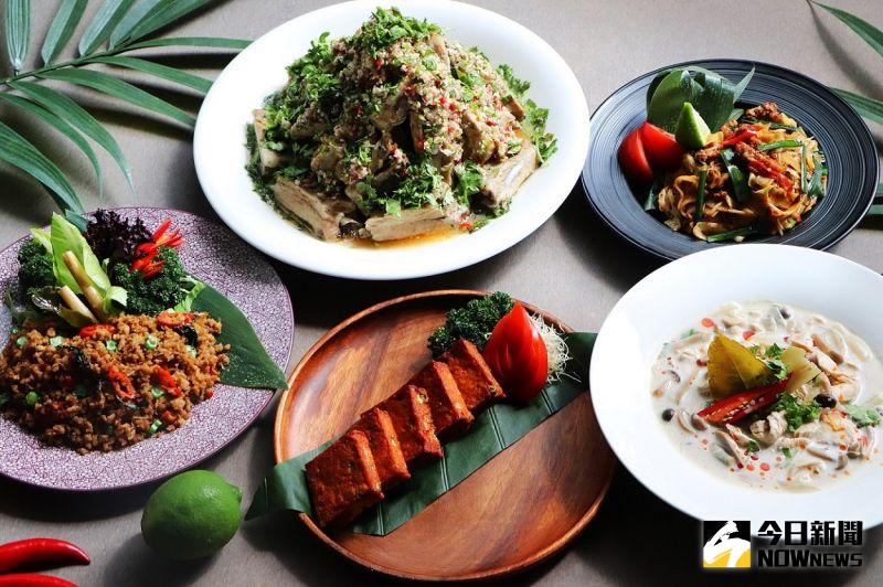 ▲板橋凱撒大飯店朋派自助餐,供應「南洋風味嘉年華」全自助式美饌。(圖/業者提供)