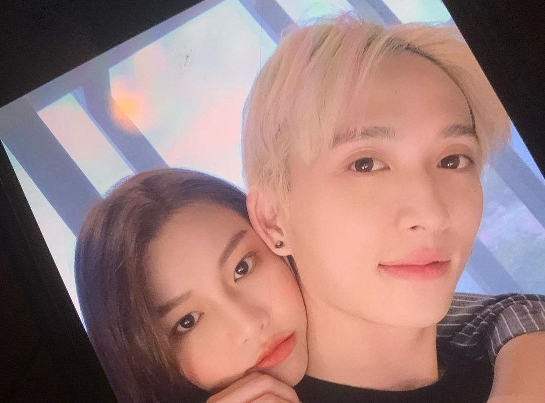 ▲采子與邱鋒澤被爆料在一起一年半的時間，消息震驚粉絲。（圖／張暐弘臉書）