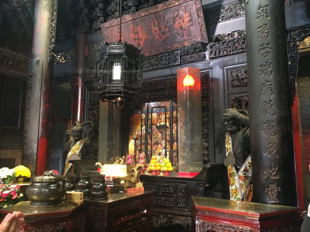 白沙屯媽祖到北港朝天宮進香，因為北港朝天宮有「聖父母殿」。（圖／記者黃彥昇攝）