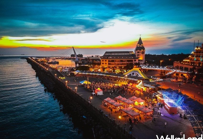 ▲週末就是要狂嗨！新北3大海邊音樂會「淡水漁人舞台、貢寮海洋音樂祭、春浪」接力開唱。（圖／WalkerLand）