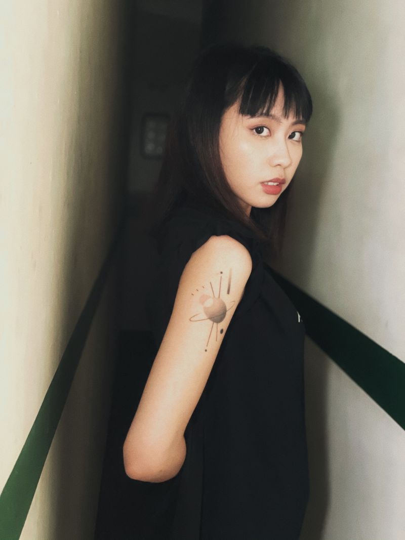 ▲▼李芷婷刺青先斬後奏,爸媽沒反對也沒支持。(圖/YUYU