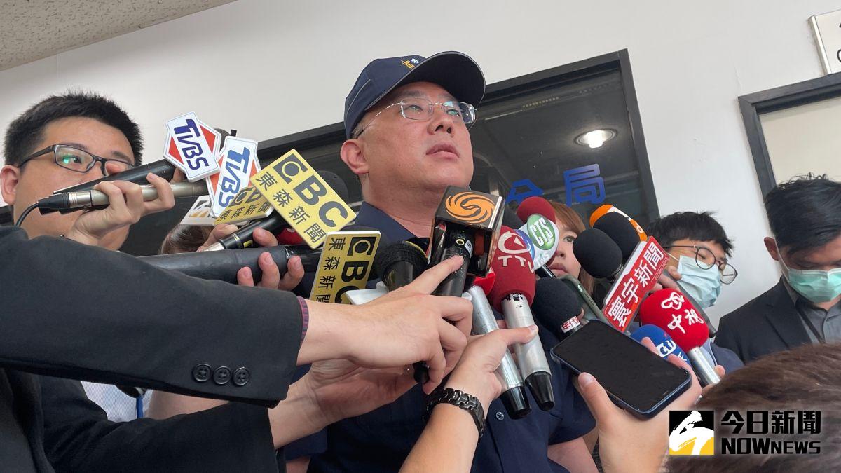 ▲針對3日晚間發生的潑蟑事件，轄區中山分局副分局長余永廉表示，初步調查與雙北分局長無關，目前朝向餐廳方面與人結怨調查。（圖／記者丁上程攝，2021.05.04）